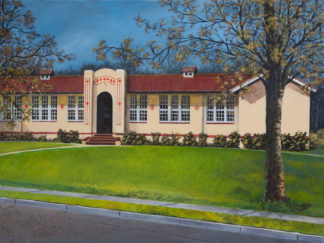 Painting of a lab school